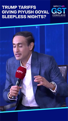 Video: NDTV CEO Asks Piyush Goyal Whether He Sleeps Well Amid US Tariffs