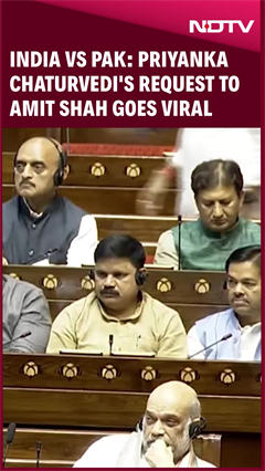 Priyanka Chaturvedi's Request To HM Amit Shah Goes Viral On India Vs Pak Match Day Priyanka Chaturvedi's Request To HM Amit Shah Goes Viral On India Vs Pak Match Day