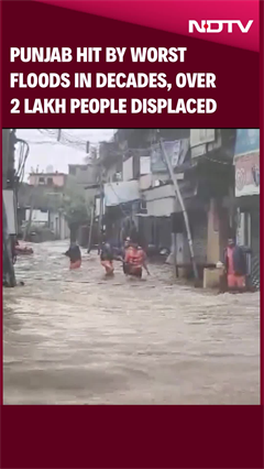 Video: Punjab Floods News | Punjab Hit By Worst Floods In Decades, Over 2 Lakh People Discplaced