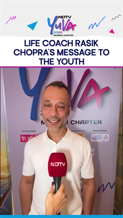 Video: NDTV Yuva Conclave | Life Coach Rasik Chopra's Message To The Youth