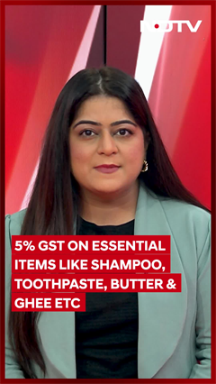 Video : Mega GST Reforms: What's Cheaper For You?