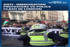 Anti-Immigration Protesters Vs Police At London Rally, Cops Punched, Kicked By Protesters Anti-Immigration Protesters Vs Police At London Rally, Cops Punched, Kicked By Protesters