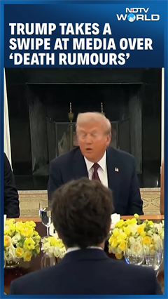 ‘I’m Still Here, Made Couple Of Bad...": Trump's Sarcastic Jibe At Media Over ‘Death Rumours’