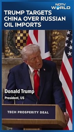 Trump Tariffs | Trump Targets China Over Russian Oil Imports