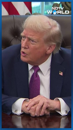 Amid Tariff Row, Donald Trump Says "Nothing To Worry About" India-US Ties Amid Tariff Row, Donald Trump Says "Nothing To Worry About" India-US Ties