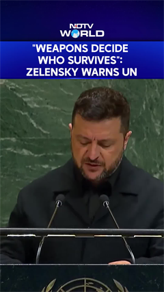 "Weapons Decide Who Survives':  Zelensky Warns Of 'The Most Destructive Arms Race' In Human History
