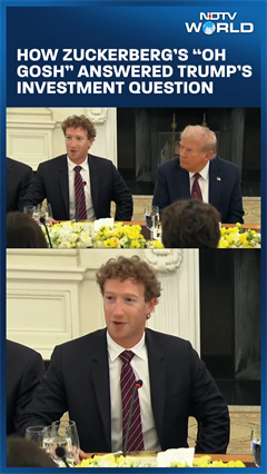 How Zuckerberg’s “Oh Gosh” Answered Trump’s Investment Question