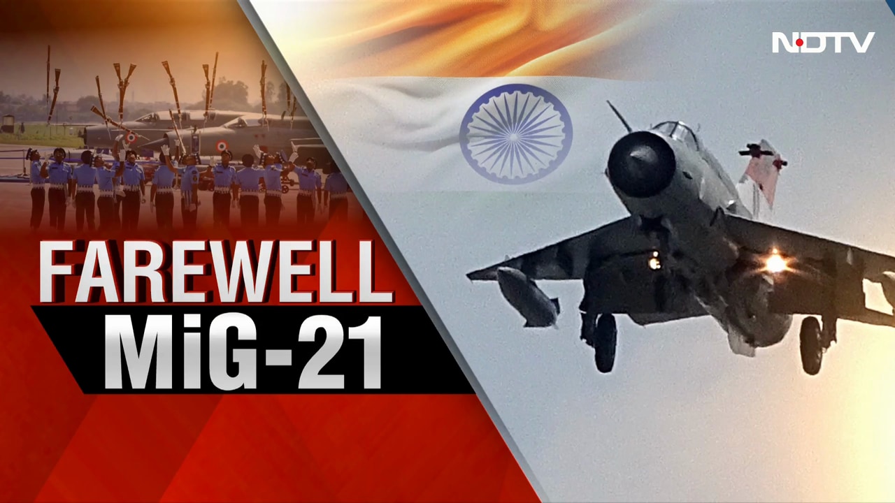 Video : IAF Bids Farewell To MiG-21 After 63 Years Of Service