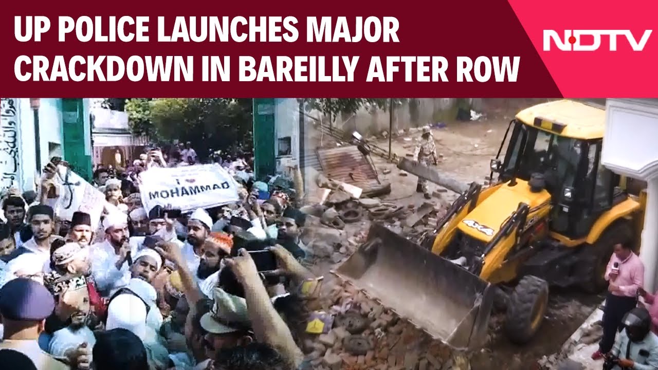 UP Police Launches Major Crackdown In Bareilly Violence Row With 73 Arrests