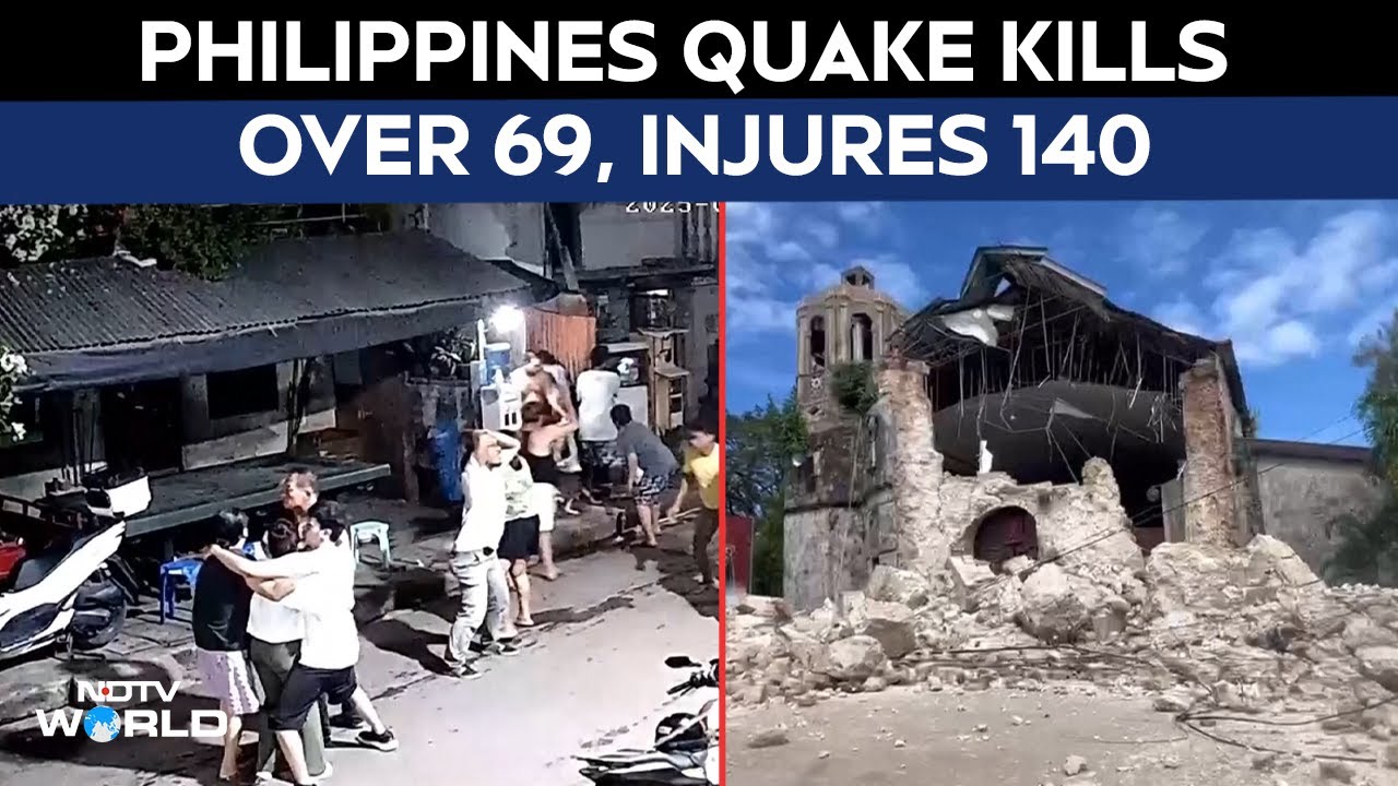 Powerful Earthquake Hits Philippines, Kills 69, Leaves Trail of Devastation