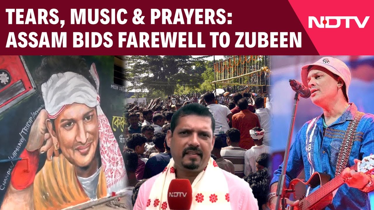 Video : Zubeen Garg | Thousands Gather In Jorhat For Zubeen Garg’s 13th Day Rituals & Multi-Faith Tribute