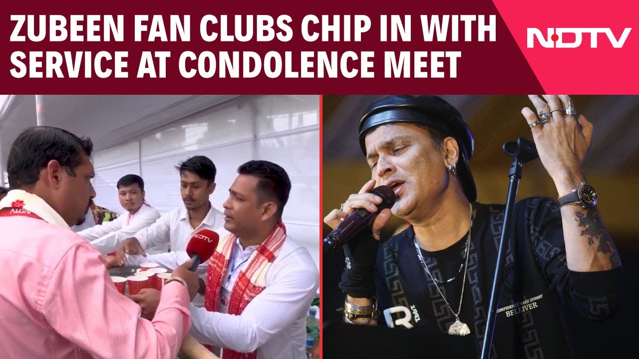 Video : Jorhat Citizens Come Together With Food, Water For Zubeen’s Condolence Meet