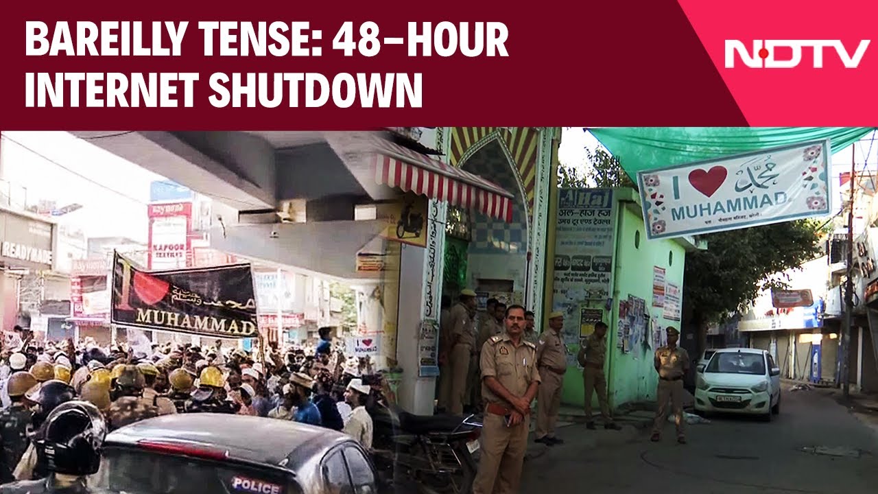 Bareilly Protests | "I Love Muhammad" Posters Spark 48-Hour Internet Shutdown in Bareilly