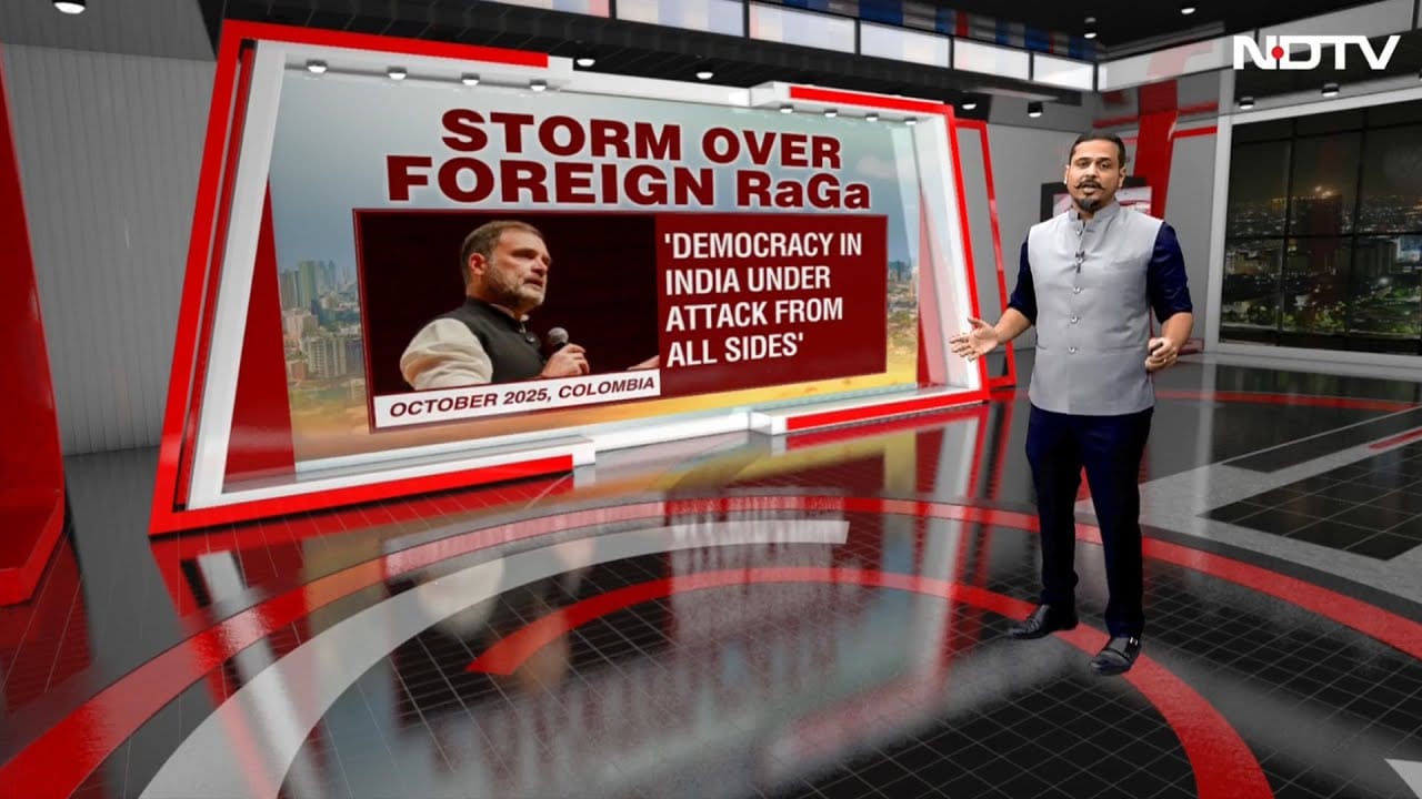 Rahul Gandhi Latest News | Is Rahul Damaging India's Image? Storm Over Foreign RaGa