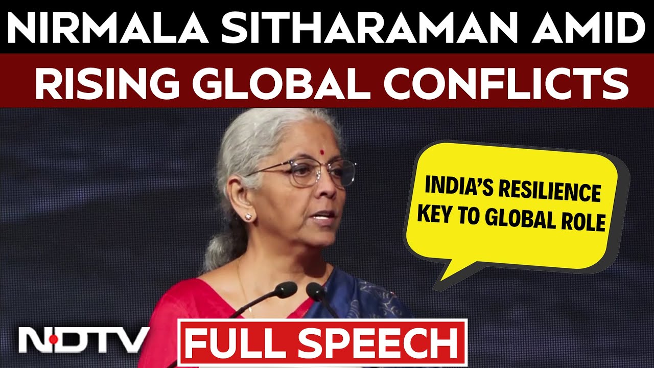 "Global Outcomes Must Be Shaped By India", Says FM Sitharaman