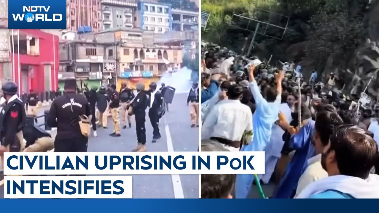 Video: PoK News Today | Days Of Violent Anti-Government Protests Grip Pakistan's Kashmir