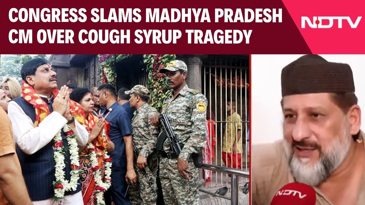 Video: Congress Hits Out At Madhya Pradesh Chief Minister Over Assam Visit Amid Cough Syrup Tragedy