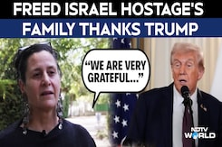 Trump News | “We Are Very Grateful...”: Freed Israel Hostage's Family Thanks Trump Over Gaza Plan Trump News | “We Are Very Grateful...”: Freed Israel Hostage's Family Thanks Trump Over Gaza Plan