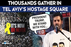 Thousands Gather At Tel Aviv's Hostage Square, Demand Deal To Free Israeli Hostages Thousands Gather At Tel Aviv's Hostage Square, Demand Deal To Free Israeli Hostages