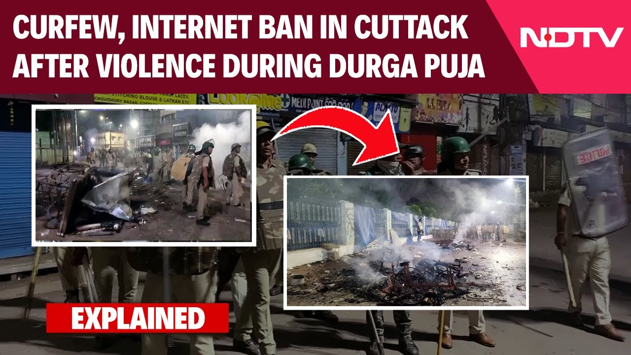 Cuttack Curfew News | Internet Banned, 36-Hour Curfew In Odisha's Cuttack After Clashes
