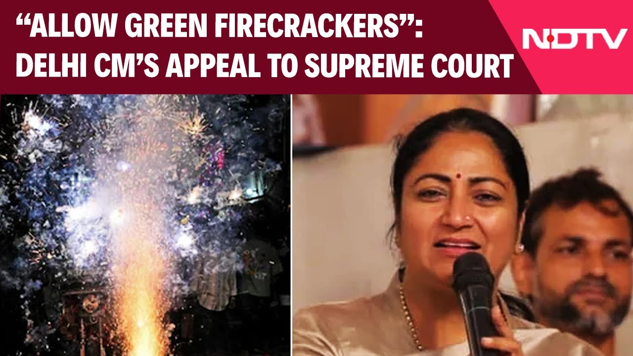 "Diwali Incomplete Without Fireworks": Delhi Chief Minister's SC Appeal