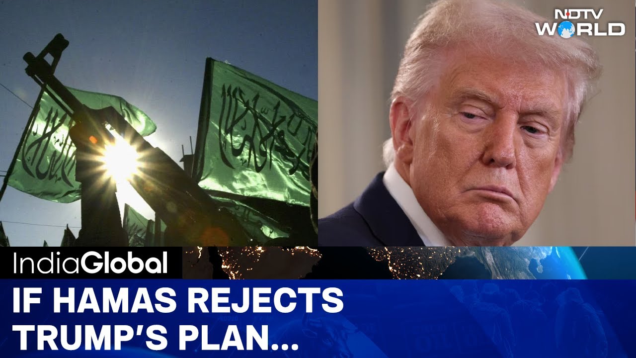 Video : Israel-Hamas Peace Talks | If Hamas Rejects Trump's Peace Plan: What Happens To Gaza?