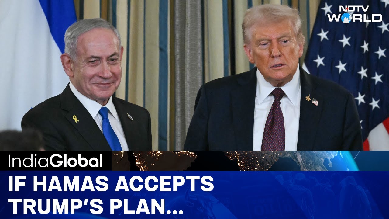 Video : Israel Hamas War | If Hamas Accepts Trump's Peace Plan: What Happens To Gaza?