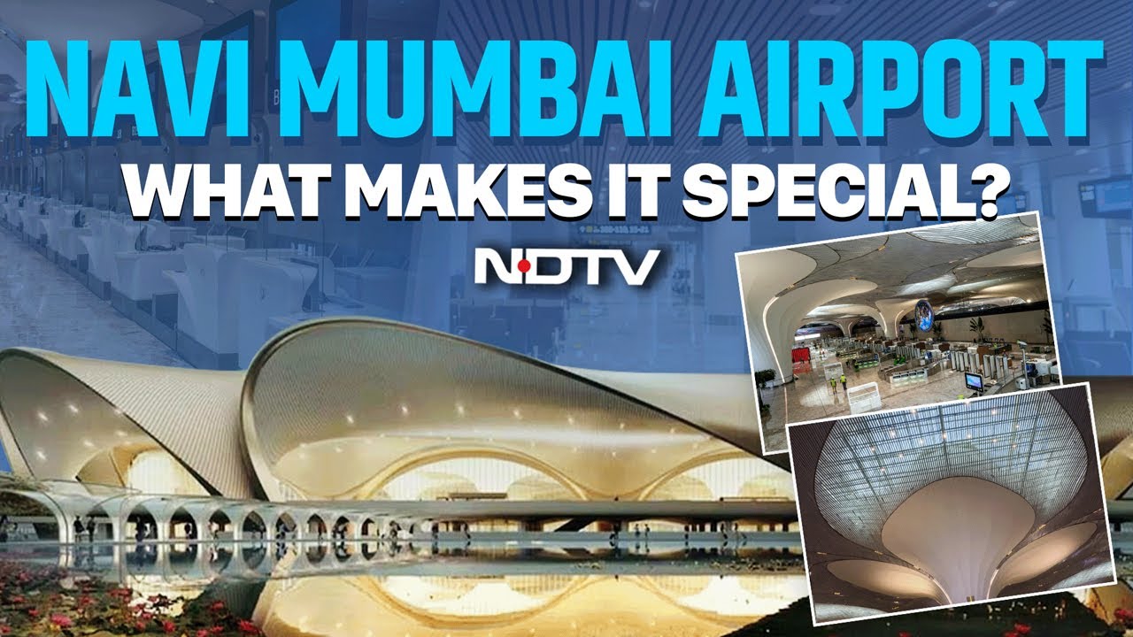 Video: Navi Mumbai Airport | Inside The Lotus Inspired Navi Mumbai International Airport
