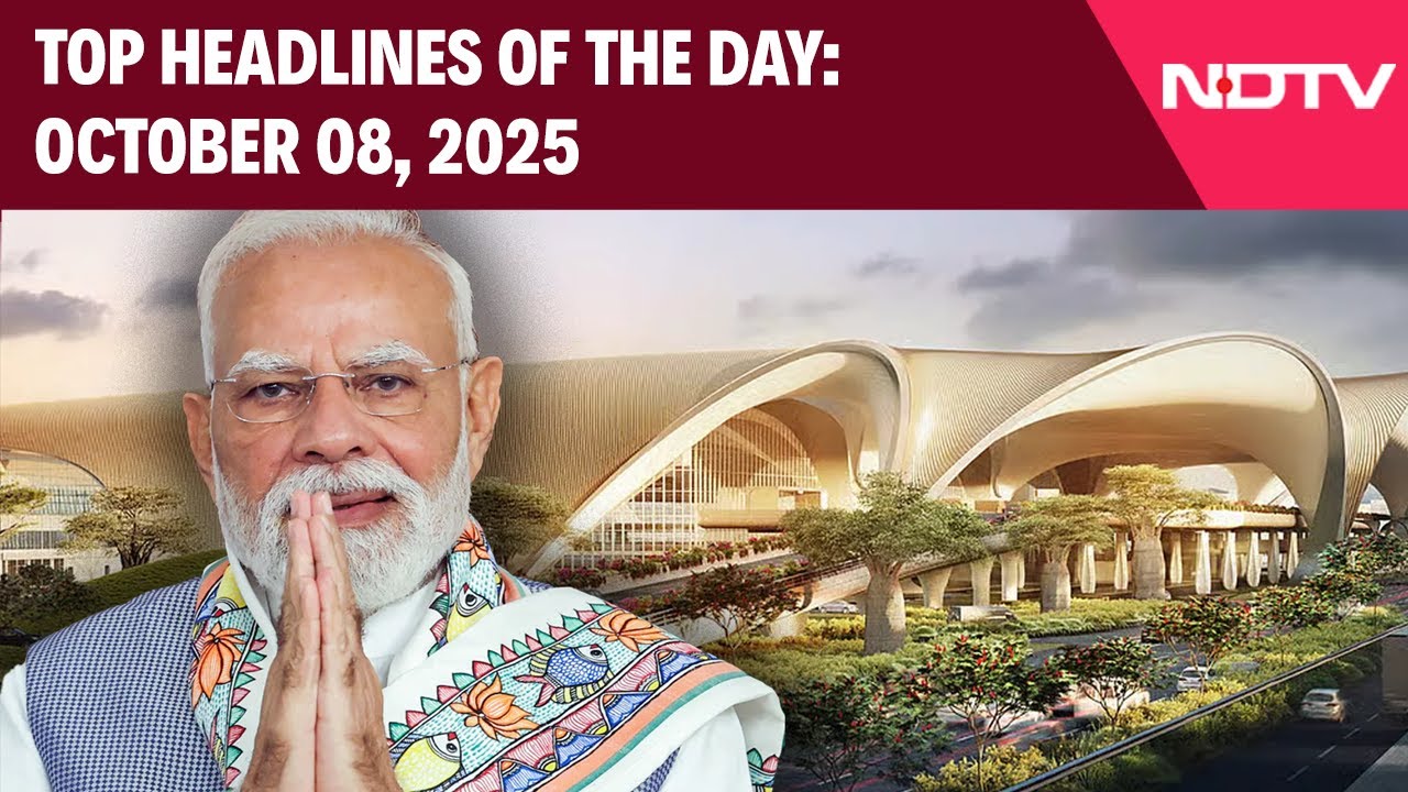 Video: Navi Mumbai Airport Launch | Top Headlines Of The Day: October 08, 2025
