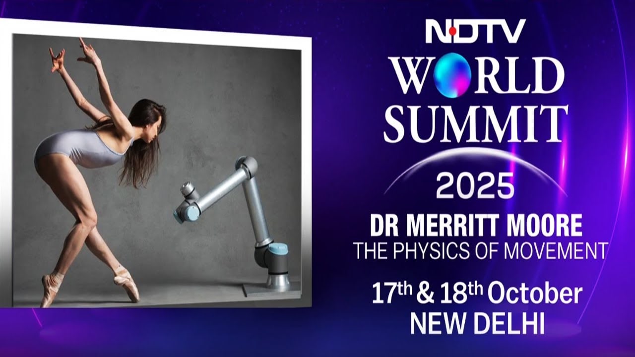 Video: When Quantum Physics Meets Ballet: Extraordinary Story Of Dr Merritt Moore At NDTV World Summit