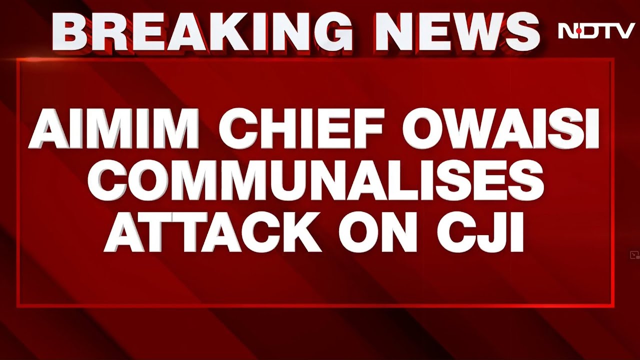 CJI Attack News | 'If Attacker Was Asad, He Would've Been Held': Asaduddin Owaisi On Attack On CJI