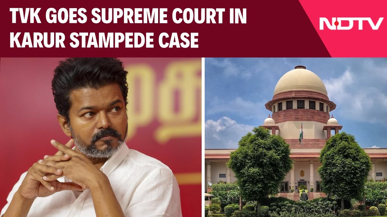 Vijay Rally Stampede | Karur Stampede: TVK Challenges Madras High Court SIT Probe In Supreme Court