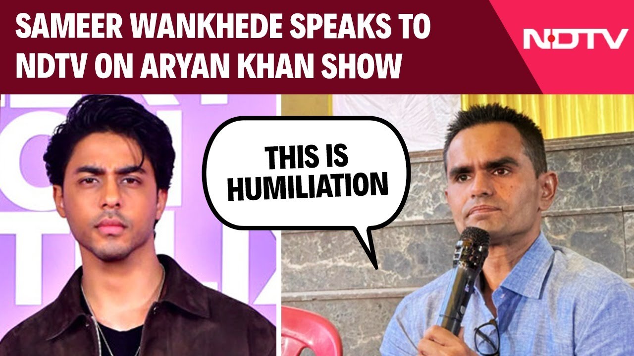 Video: Sameer Wankhede Interview | 'Not Satire, This Is Humiliation': Sameer Wankhede On Aryan Khan Show