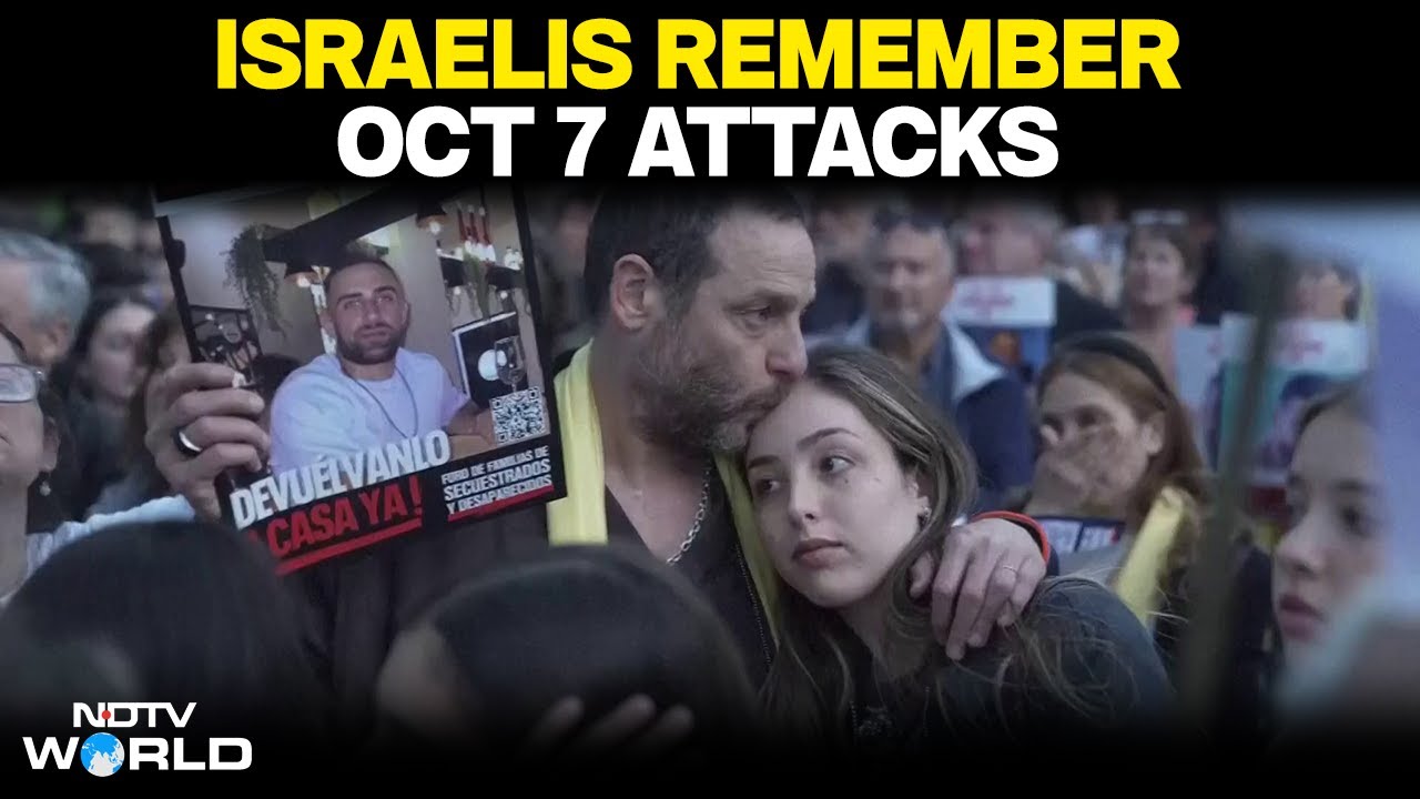 Israel Hamas Peace Talks | Israelis Gather In Tel Aviv To Mark 2 Years ...