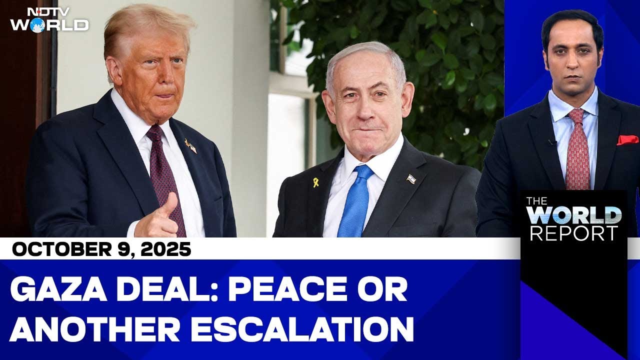 Trump Brokers Israel-Hamas Ceasefire | Keir Starmer in India | Trump Federal Takeover