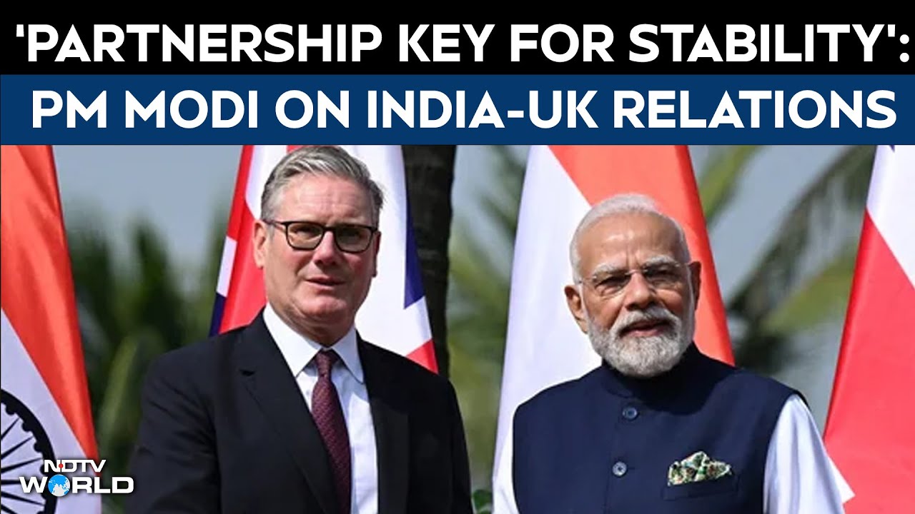 Keir Starmer India Visit | PM Narendra Modi On India UK Relations: Partnership Key For Stability