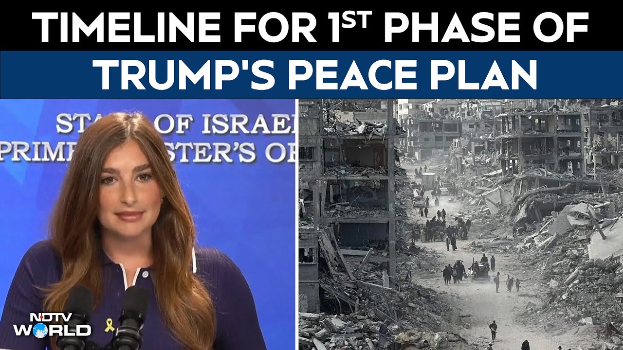 Israel Announces Timeline For First Phase Of Trump's Peace Plan