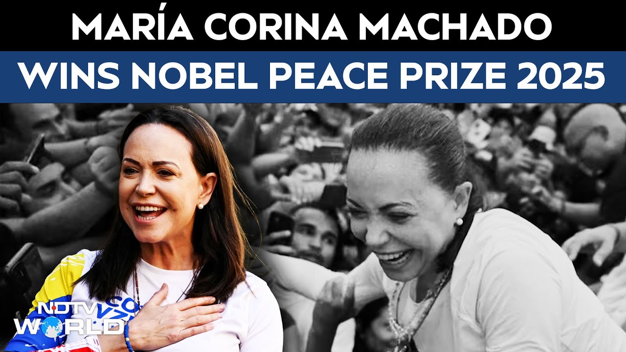 Video: Maria Corina | Venezuela's Maria Corina Machado Awarded Nobel Peace Prize 2025