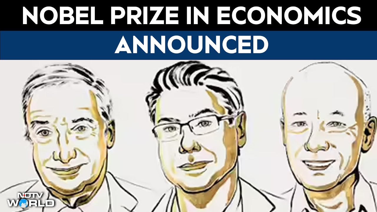 Video: Nobel Prize 2025 | Trio Win Nobel Economics Prize For Work On Technology-Driven Growth