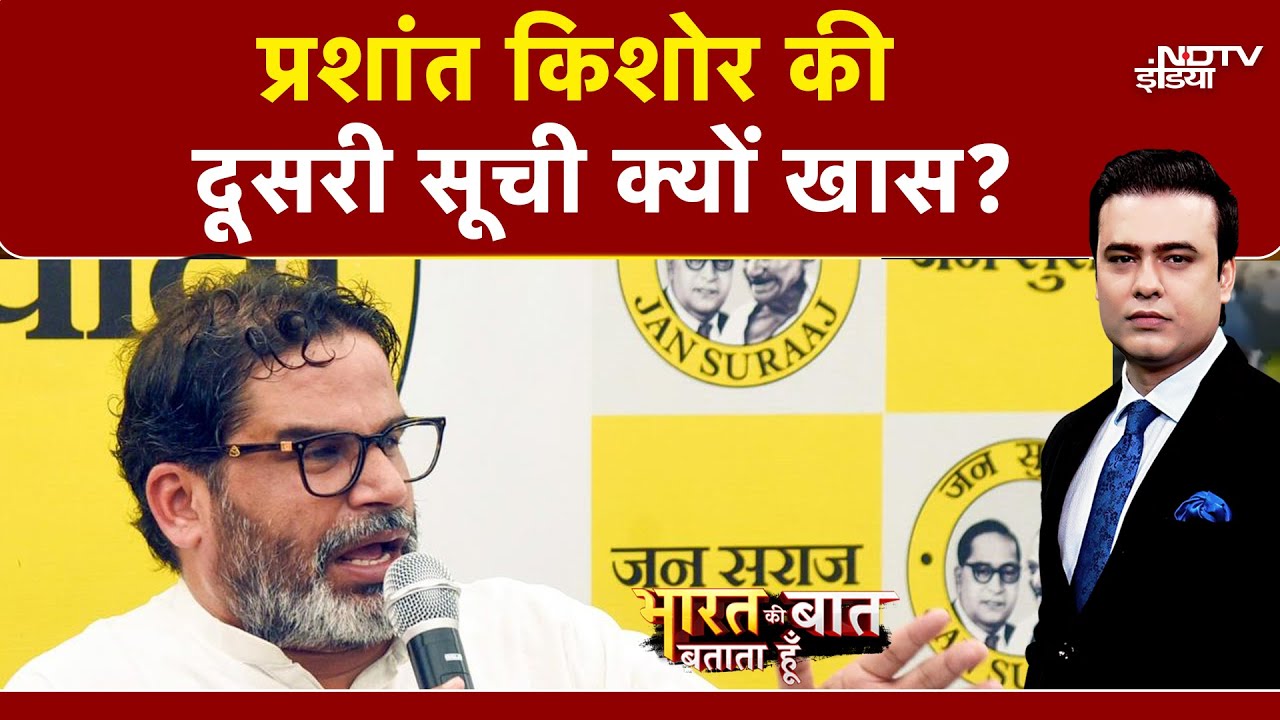 Bihar Elections 2025: Prashant Kishor की 2nd Second Candidate List Decode!