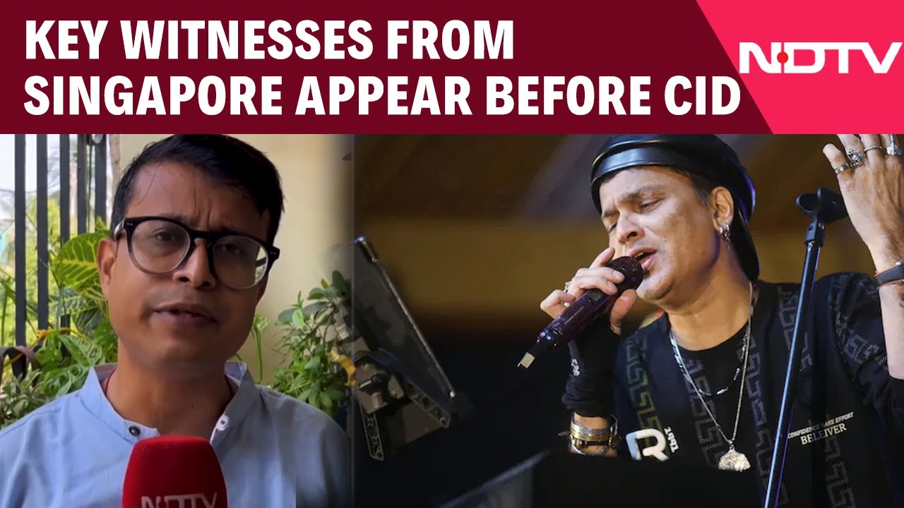 Zubeen Garg News | Zubeen Garg Death Probe: 2 Key Witnesses From Singapore Appear Before Assam CID
