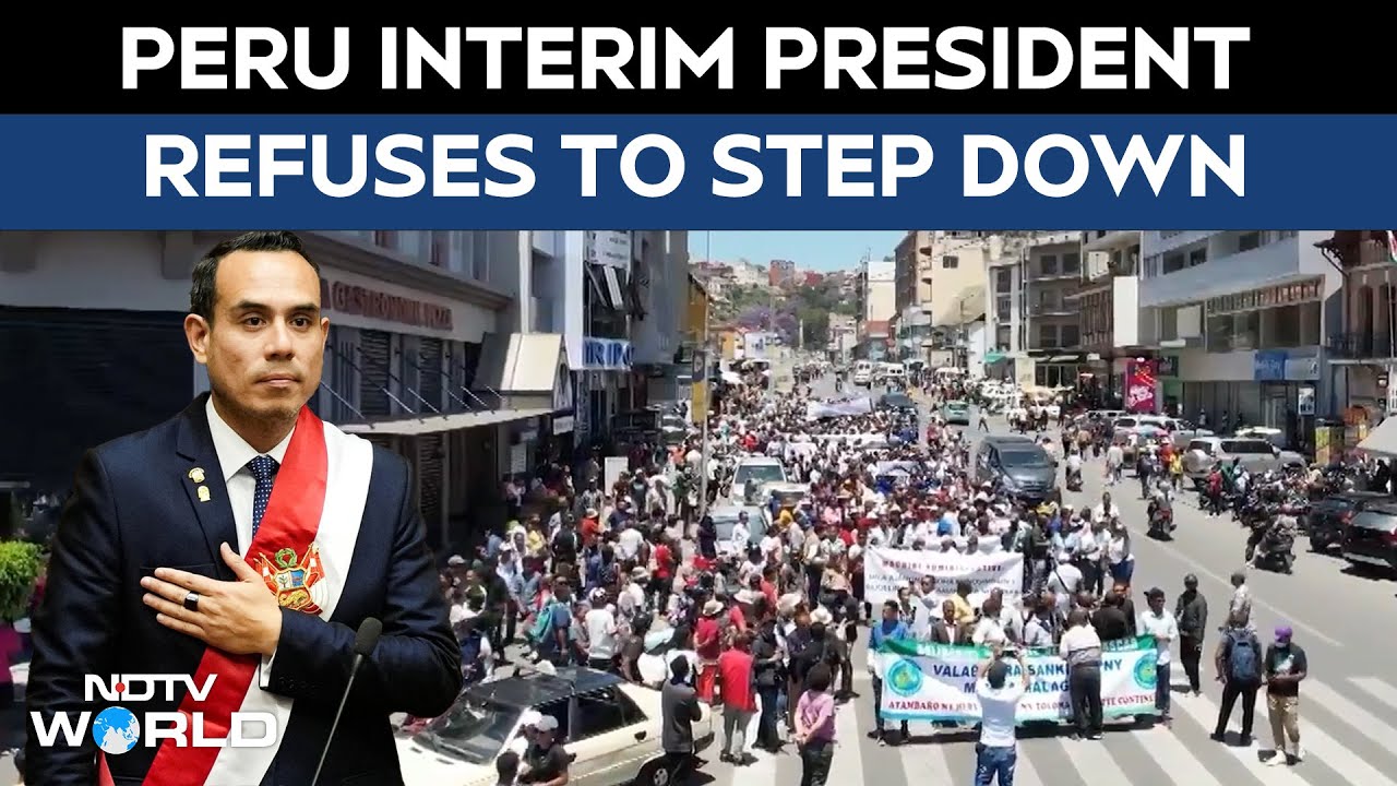 Peru Gen Z Protest | Peru Interim President Refuses To Step Down, Calls For Stability After Protests