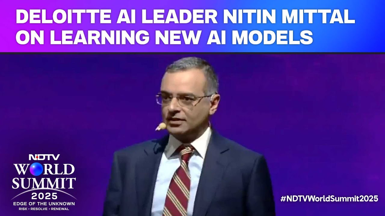 Video: Nitin Mittal | Will AI Take Our Jobs? Deloitte AI Leader Nitin Mittal Says Worry About This Instead