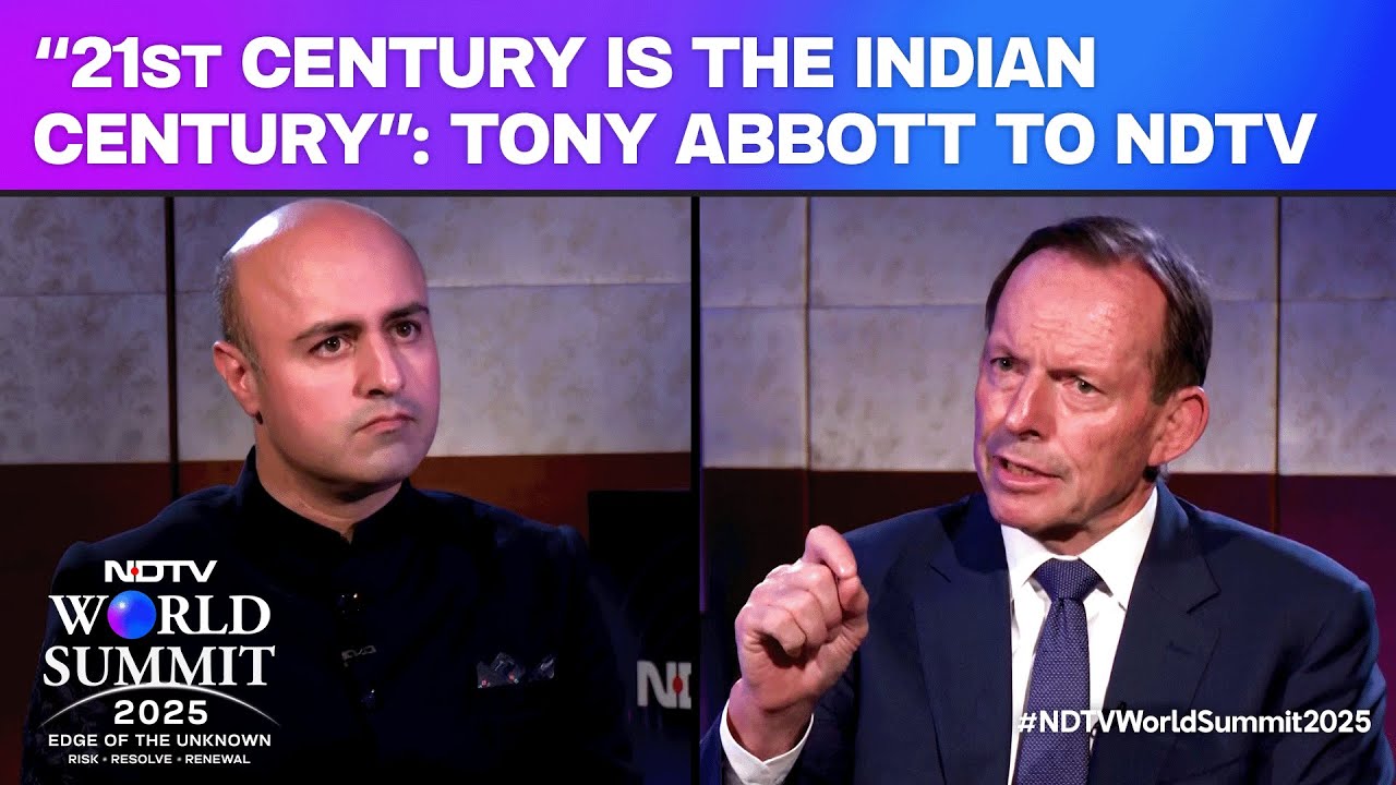 Video : Tony Abbot Interview | Tony Abbott Speaks On PM Modi, Trump, China & India As Next Superpower