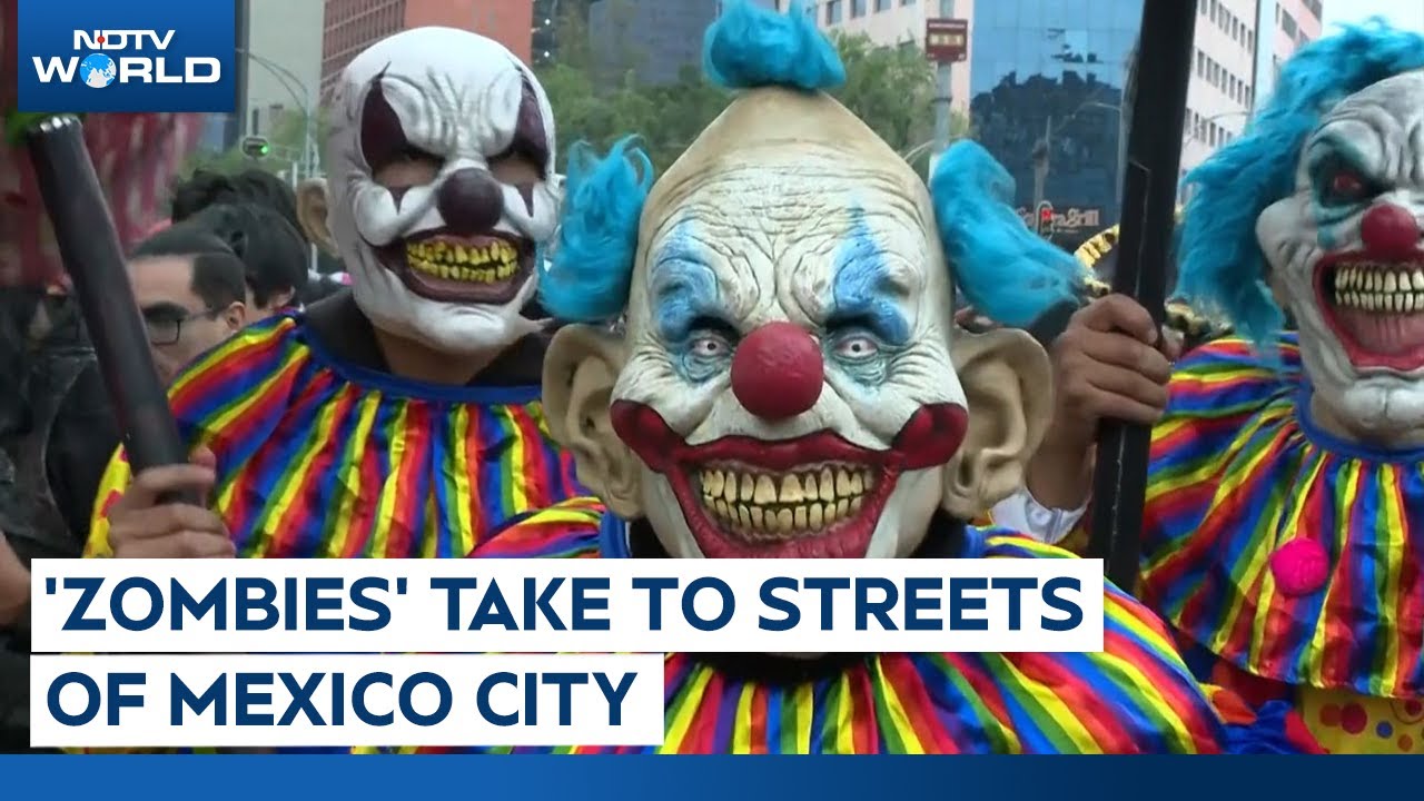 US News Today | Zombies Take To The Streets In Mexico City For Annual Parade