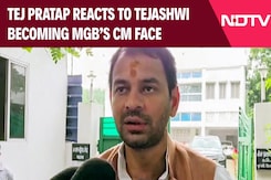 Here's How Tej Pratap Reacted When Asked About Tejashwi As MGB's CM Face Here's How Tej Pratap Reacted When Asked About Tejashwi As MGB's CM Face