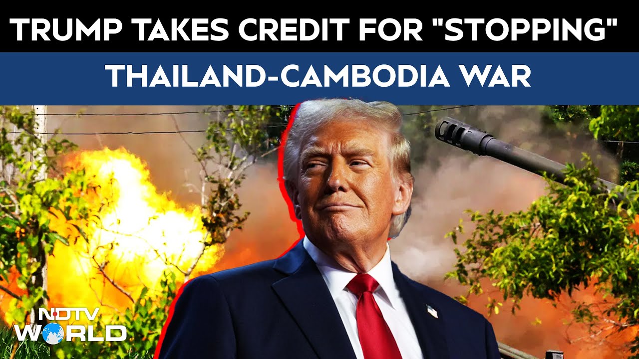 ASEAN Summit | Trump Takes Credit For "Stopping" Thailand-Cambodia War