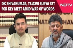 DK Shivakumar, Tejasvi Surya Set For Key Meet Amid War Of Words Over Bengaluru Tunnel DK Shivakumar, Tejasvi Surya Set For Key Meet Amid War Of Words Over Bengaluru Tunnel