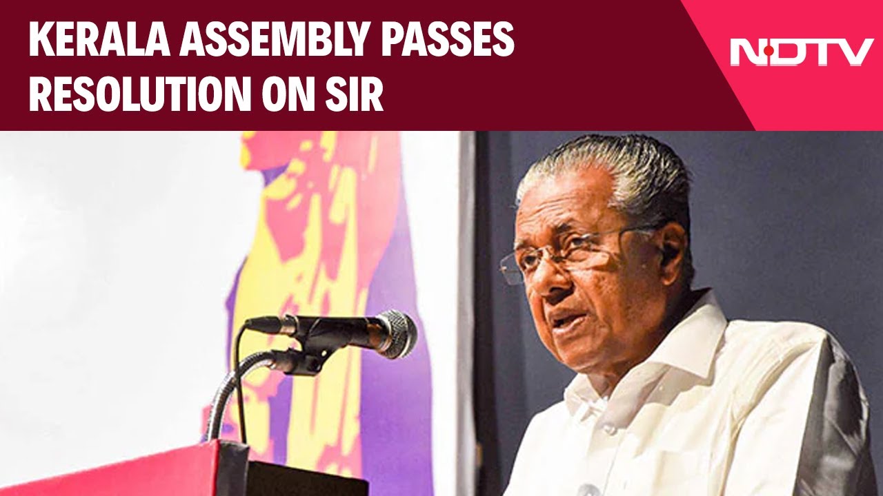 SIR News | Kerala Assembly Passes Resolution Opposing SIR Rollout