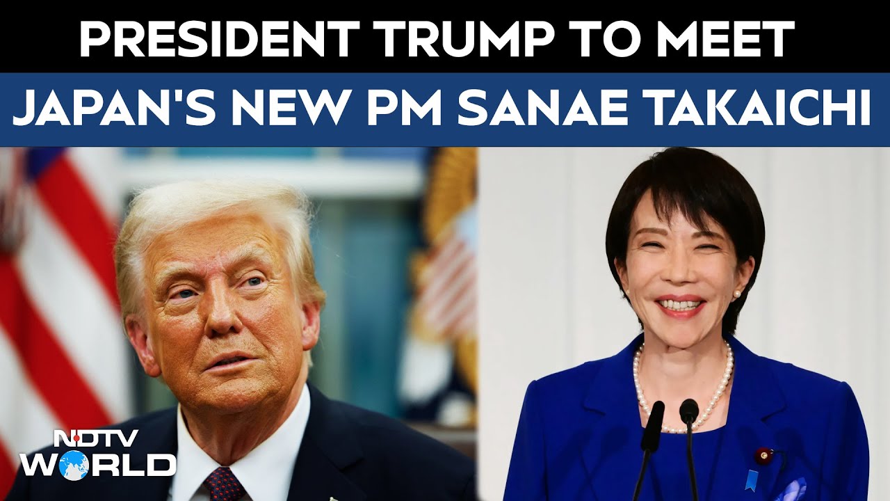 President Trump In Japan | Trump Departs From Malaysia To Meet Japan's New PM Sanae Takaichi